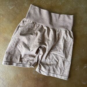 Brown Active Shorts